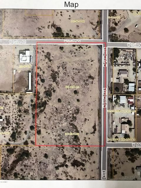 areal map, 6 acres