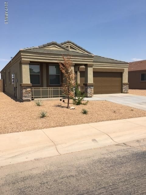 Corner lot w/stone porch