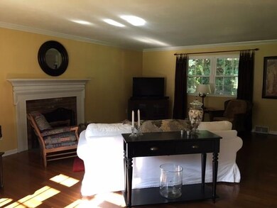 Living/Family Room with Wood burning Fireplac