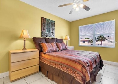 Spacious bedroom with walk in closet!