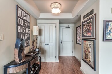 View of the entry way from the Living Room.
