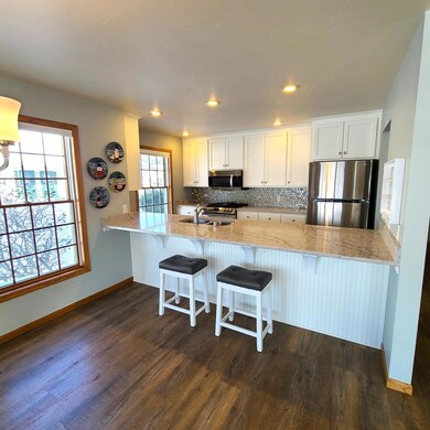 Kitchen View from Dining Room