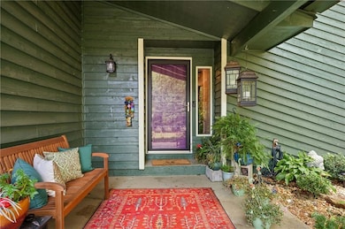 Entrance to property