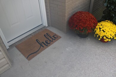 Your New Home says Hello and Welcome