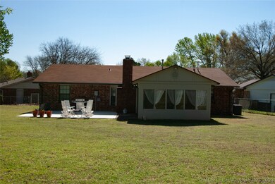 New extended back patio