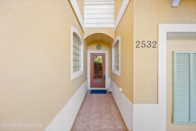 Walkway to the front door