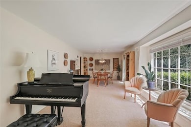 This large living room has tons of natural light!