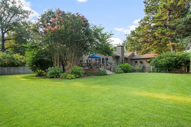 Spacious, private back yard with plenty of room fo