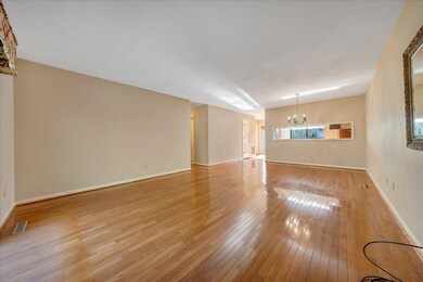 Living room and dining area combo