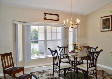 Dining room looking out to front of home