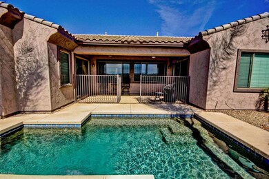 Pool with Safety Fence