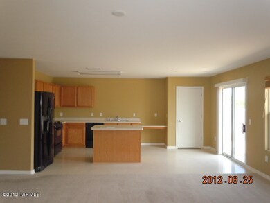 Great room with kitchen