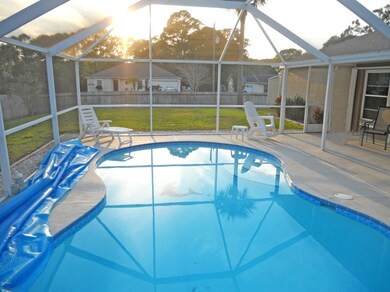 Pool in the Evening