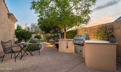 built-in BBQ