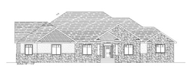 West Elevation (Example Only)