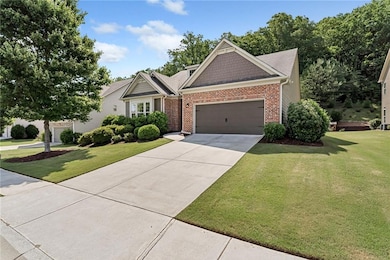 2 car garage meticulously landscaped