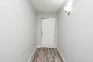 Elegant entryway with modern finishes.