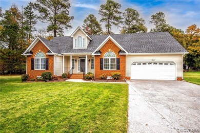 Home is situated on a cul-de-sac, and has a double