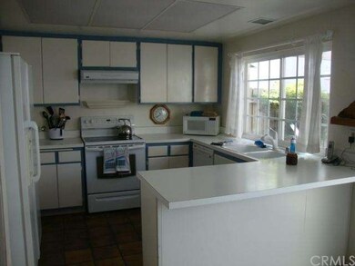 View of kitchen window looking out to your private