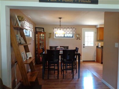 Open Concept Dining Room & Kitchen