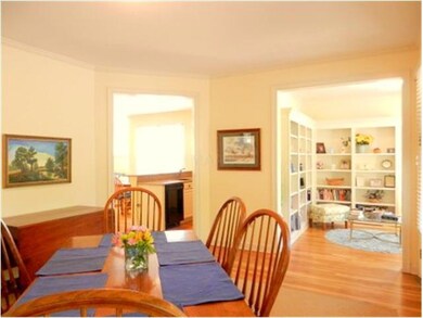 Front room can be used as dining or living room.  