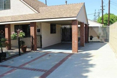 Pull through Driveway with roof big enough for 6 c