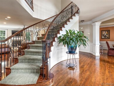 Front staircase