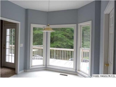 Breakfast nook open to the kitchen.