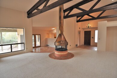 Living Room Looing Into Dining & Entry