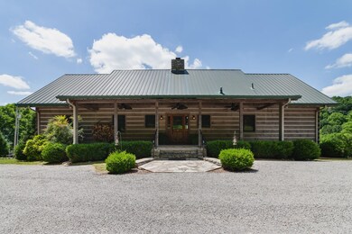 Front porch with ample room for entertainment
