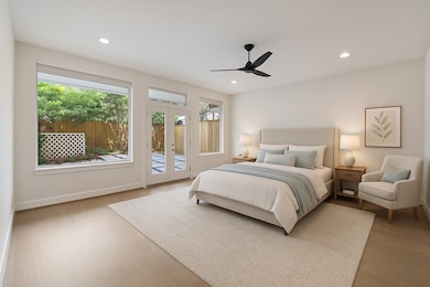 1st Floor staged as a bedroom