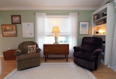 View 2 - Living Area, Note Crown Molding