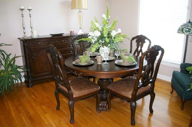 Beautiful formal Dining Room located just off the Kitchen