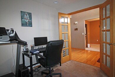 Den/Office with French doors