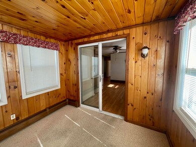 Sunroom facing into kitchen