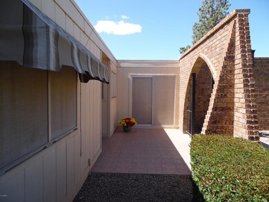 Front Patio entrance to Breakfast Room