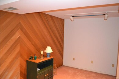 Lower level family room.