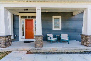 Good size front porch.