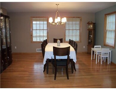 Dining Room. SPACIOUS DINING ROOM WITH  HARDWOOD F