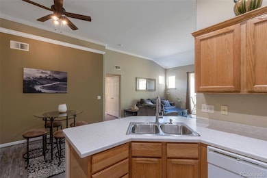 Kitchen with ample storage.