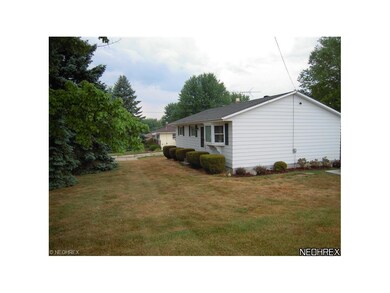 Opposite view of front of house.