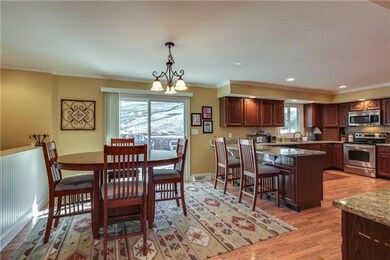 Large eat-in kitchen is perfect for entertaining! 