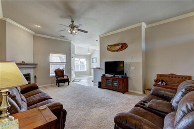 View of living towards dining