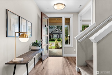 The tall ceilings and open feel make a striking first impression as you step through the front door.