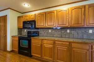 2373 57th st kitchen cabinets along wall