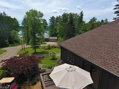 This lake view second row home provides picturesqu