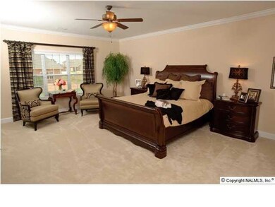 Extra Large Master Retreat to relax in at the end of a busy day. Pictures of a Tucker model home