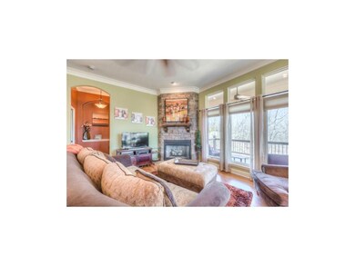 Great Room * Wood Burning Fireplace * Crown Moldin