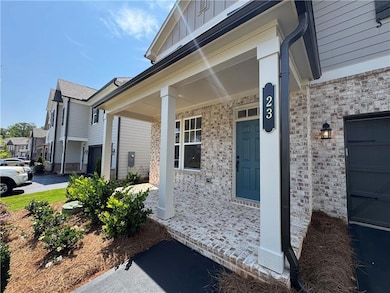 Quaint Covered Front Porch