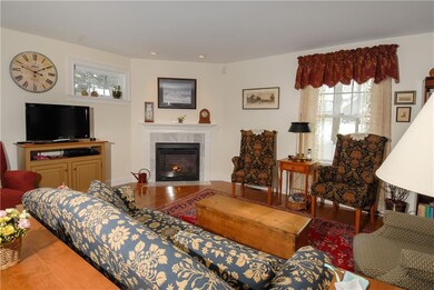 Great Room with Gas Fireplace open...